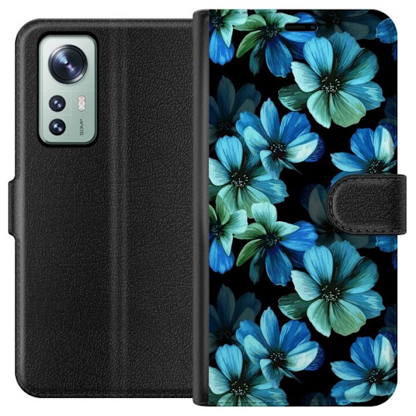 Xiaomi 12 Lompakkokotelo Kukat