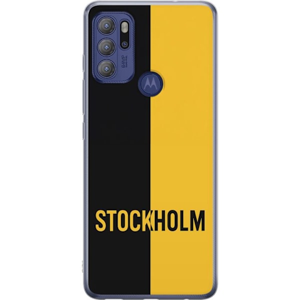 Motorola Moto G60S Genomskinligt Skal Stockholm – fotboll