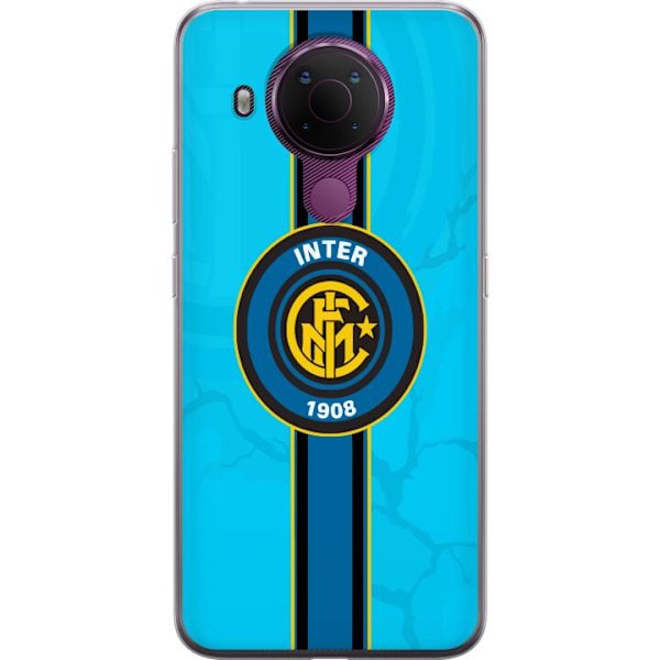 Nokia 5.4 Läpinäkyvä kuori Inter Milan