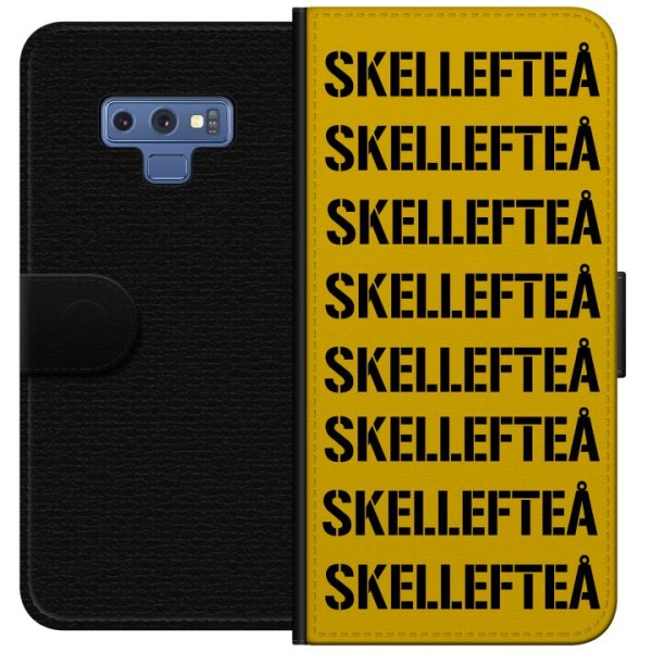Samsung Galaxy Note9 Lompakkokotelo Skellefteå SM KULTAA