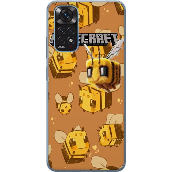 Xiaomi Redmi Note 11S Läpinäkyvä kuori Minecraft Bi