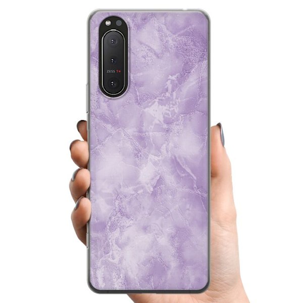 Sony Xperia 5 II TPU Mobilskal Marmor