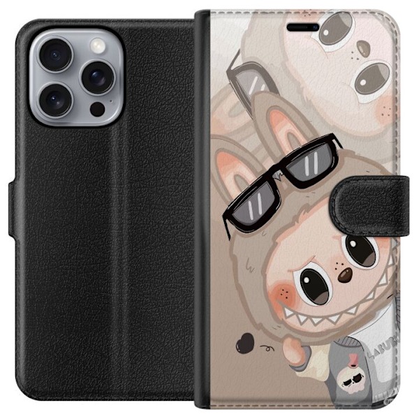Apple iPhone 16 Pro Max Lommeboketui Labubu Rainbow Chaos