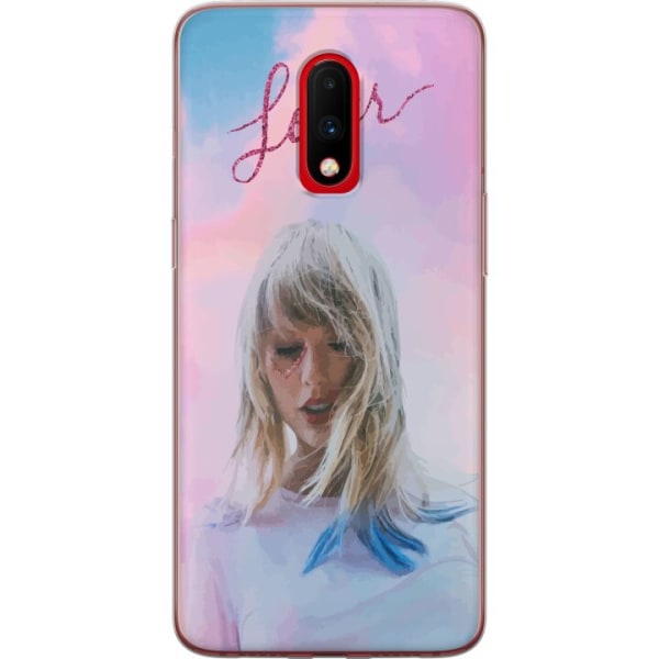 OnePlus 7 Genomskinligt Skal Taylor Swift - Lover
