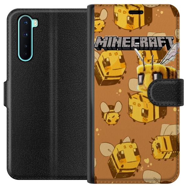 OnePlus Nord Lompakkokotelo Minecraft Bi