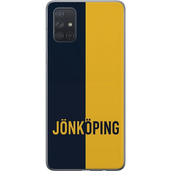 Samsung Galaxy A71 Läpinäkyvä kuori Jönköping – Jääki