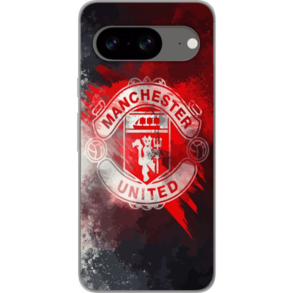 Google Pixel 8 Gjennomsiktig deksel Manchester United