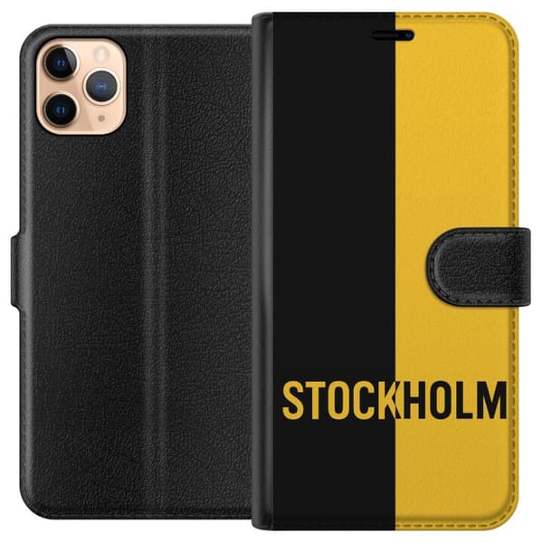 Kompatibel Tegnebogsetui til Apple iPhone 11 Pro Max Stockholm