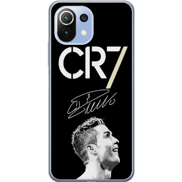 Xiaomi Mi 11 Lite Läpinäkyvä kuori CR7 Ronaldo