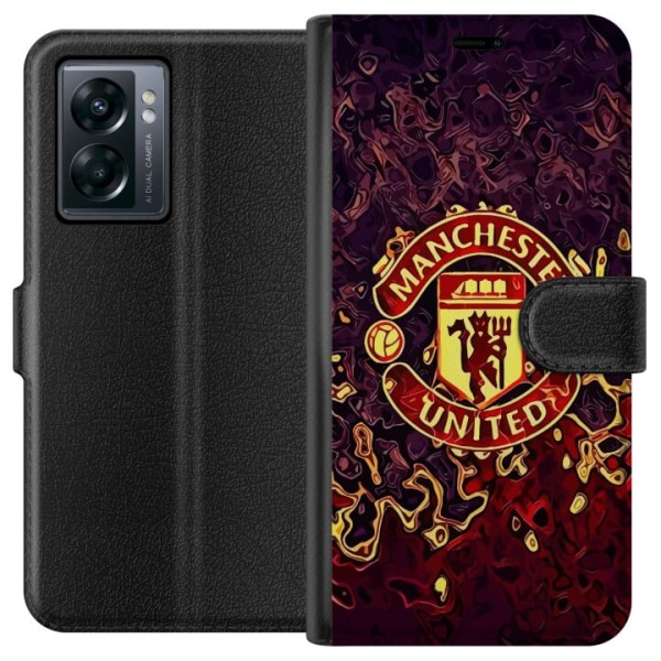 OnePlus Nord N300 Tegnebogsetui Manchester United