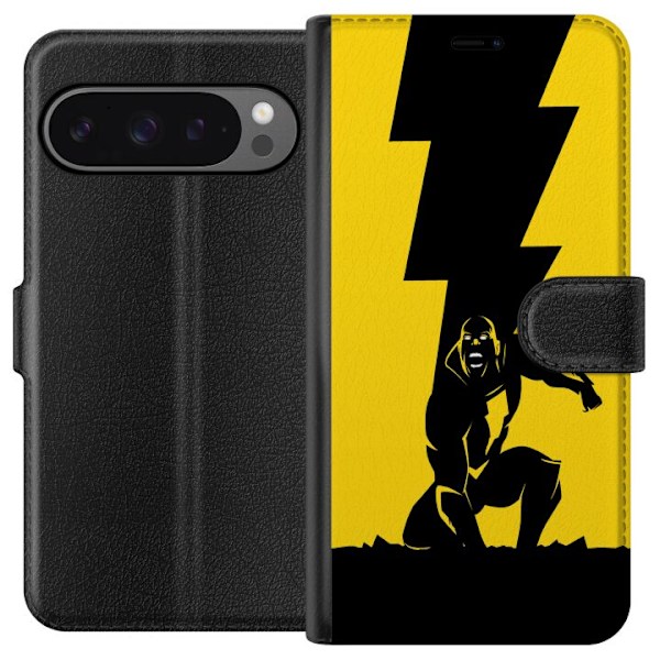 Google Pixel 9 Pro XL Tegnebogsetui Black Adam (2022)