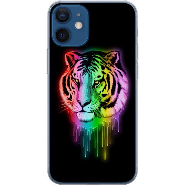 Kompatibelt Mobildeksel til Apple iPhone 12 Tiger