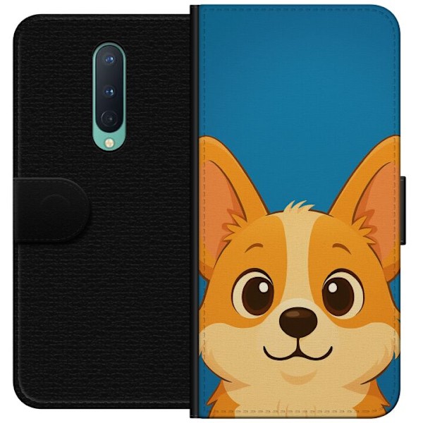 OnePlus 8 Lommeboketui Hello Corgi