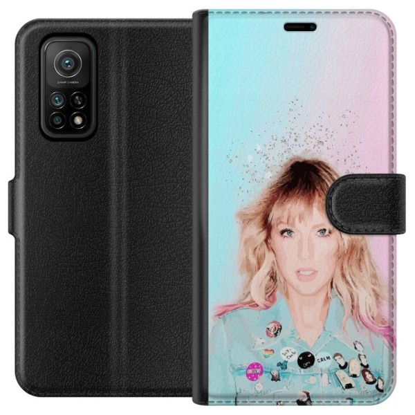 Xiaomi Mi 10T Pro 5G Lompakkokotelo Taylor Swift Runous