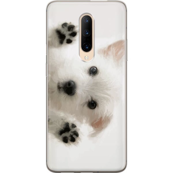 OnePlus 7 Pro Genomskinligt Skal Hund