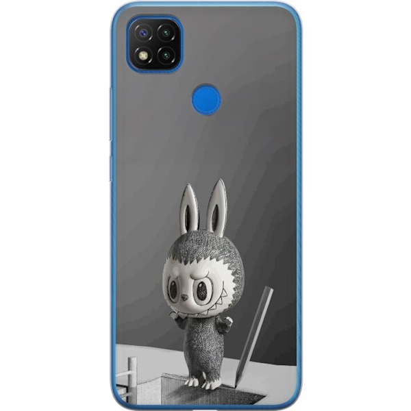Xiaomi Redmi 9C Läpinäkyvä kuori Pop Mart MEGA LABUBU LABUB
