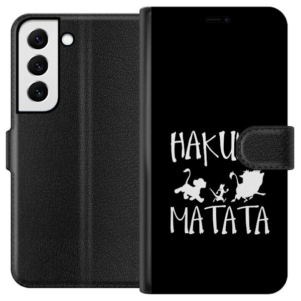 Samsung Galaxy S22 5G Tegnebogsetui Hakuna Matata