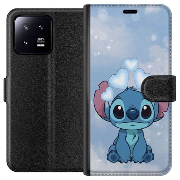 Xiaomi 13 Lommeboketui Stitch Hoppande Gled - Morsomt Design f
