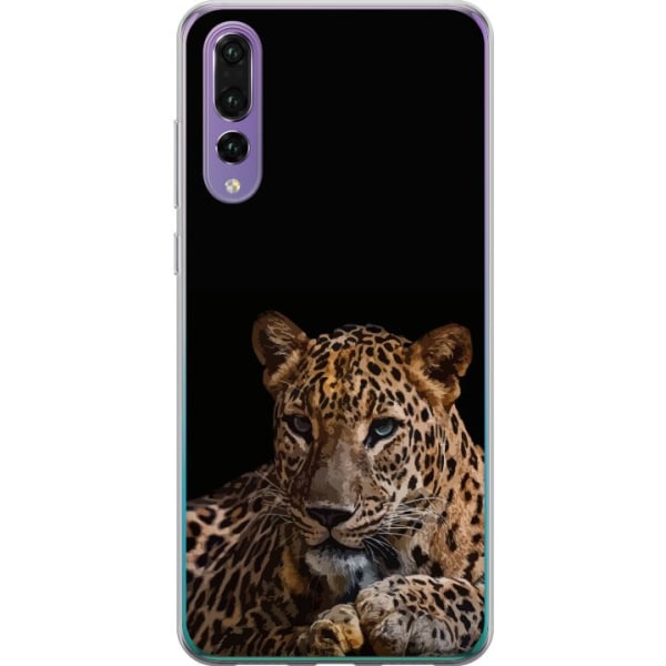 Huawei P20 Pro Gjennomsiktig deksel Leopard