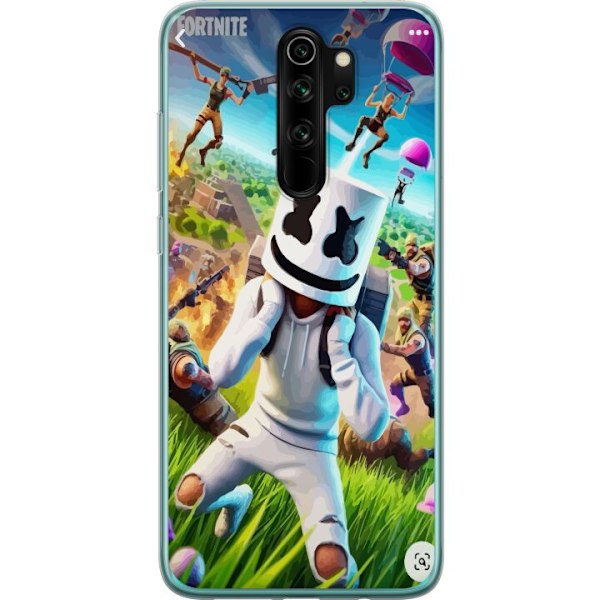 Xiaomi Redmi Note 8 Pro  Läpinäkyvä kuori Fortnite