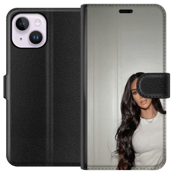 Apple iPhone 15 Plus Tegnebogsetui Kim Kardashian – Iconic S