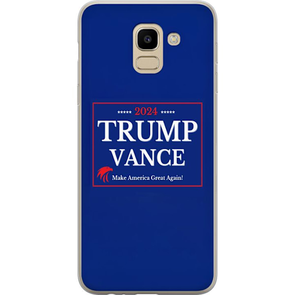 Samsung Galaxy J6 Gennemsigtig cover Trump | Vance 2024