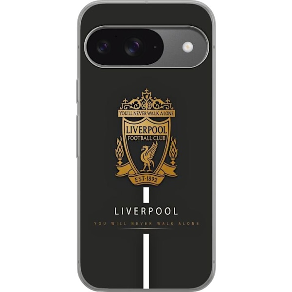 Google Pixel 9 Läpinäkyvä kuori Liverpool