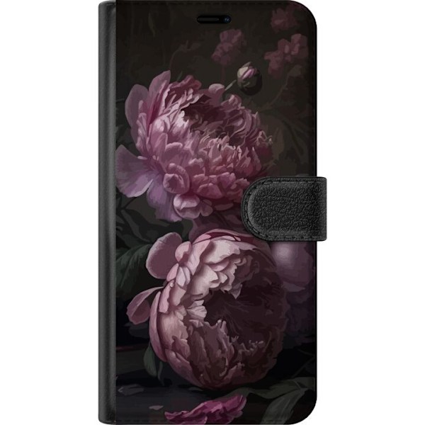 Motorola Moto G85 Lommeboketui Blommor