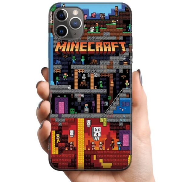 Apple iPhone 11 Pro Max TPU Matkapuhelimen kuori Minecraft
