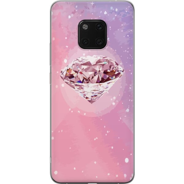 Huawei Mate 20 Pro Gennemsigtig cover Glitter Diamant