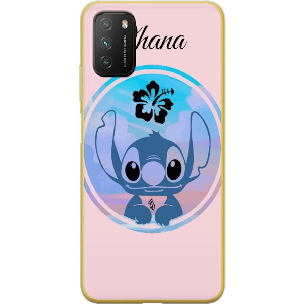 Xiaomi Poco M3  Genomskinligt Skal Stitch Ohana