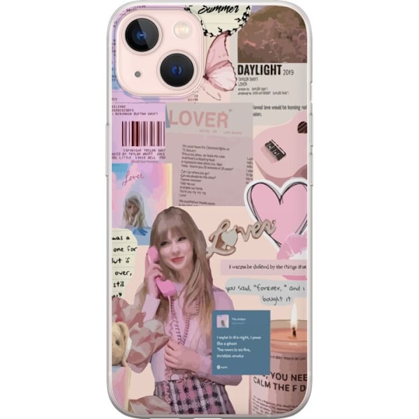 Apple iPhone 13 Läpinäkyvä kuori Taylor Swift