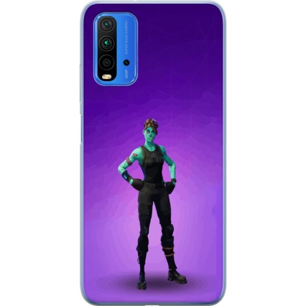 Xiaomi Redmi Note 9 4G Genomskinligt Skal Fortnite - Ghoul Tro