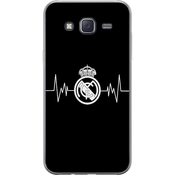 Samsung Galaxy J5 Gennemsigtig cover Real Madrid CF