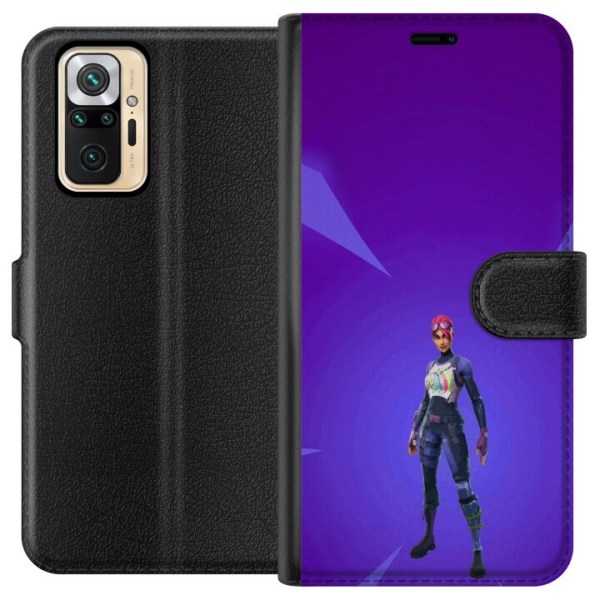 Xiaomi Redmi Note 10 Pro Lompakkokotelo Fortnite - Brite Bombe