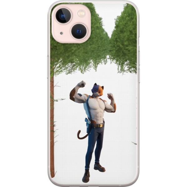 Apple iPhone 13 mini Gennemsigtig cover Fortnite - Meowscles