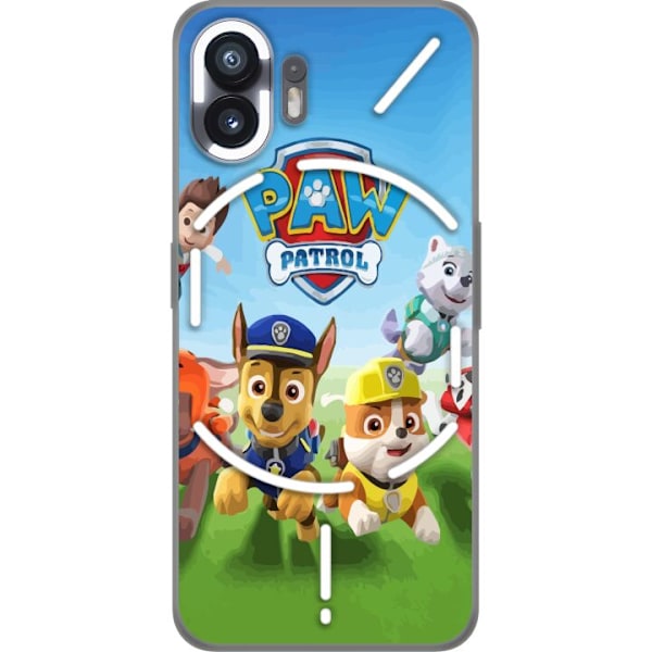 Nothing Phone (2) Gjennomsiktig deksel PAW Patrol