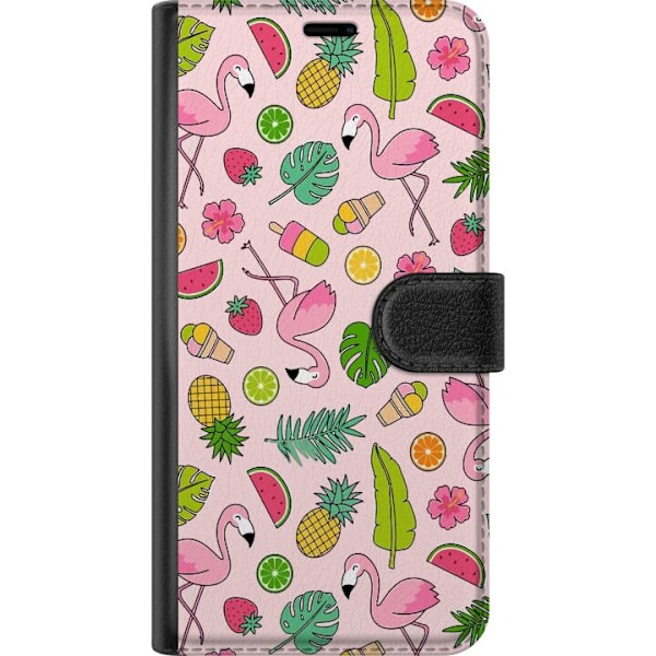 Apple iPhone 5 Tegnebogsetui Flamingo