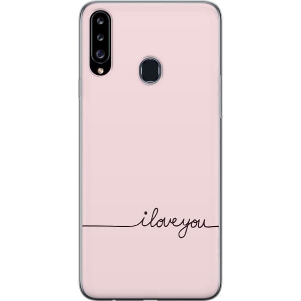 Kompatibelt Mobildeksel til Samsung Galaxy A20s Jeg Elsker Deg
