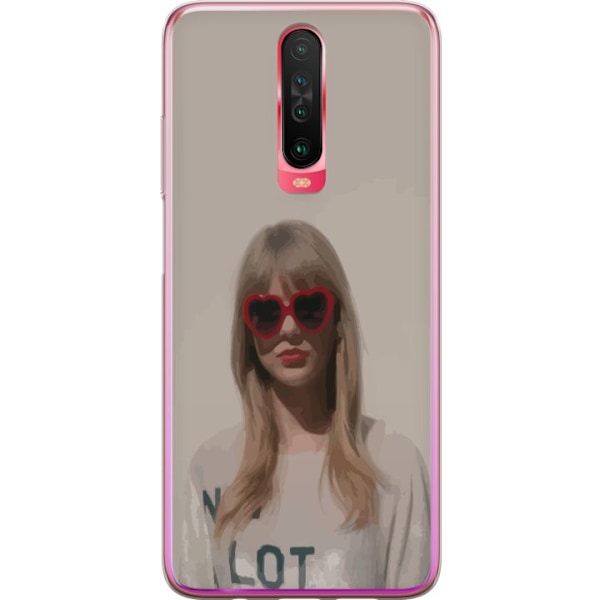 Xiaomi Redmi K30 Gjennomsiktig deksel Taylor Swift