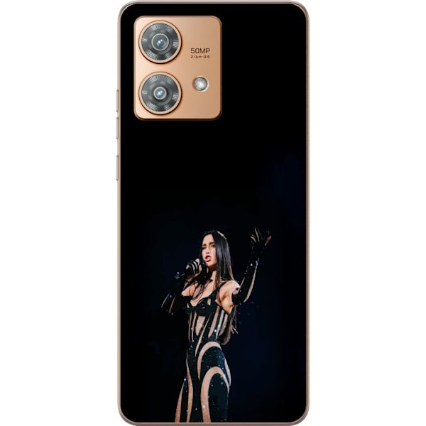 Motorola Edge 40 Neo Läpinäkyvä kuori Dua Lipa – Pop Star Aesthetic