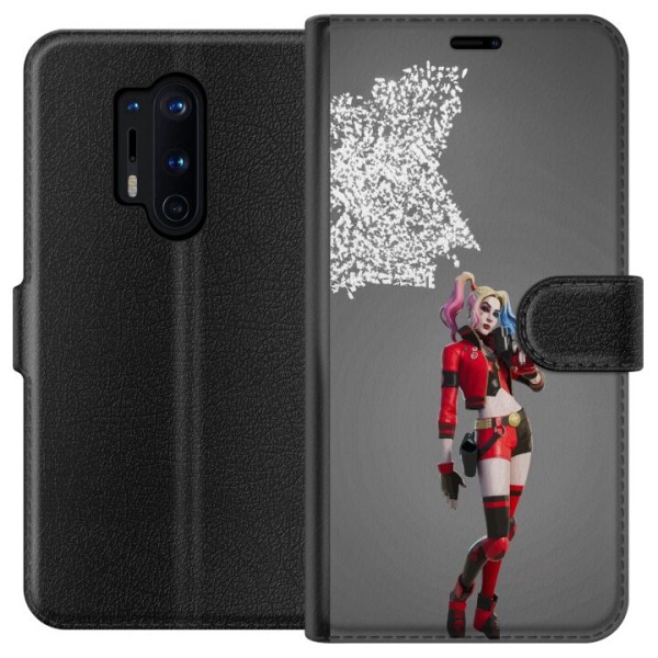 OnePlus 8 Pro Plånboksfodral Fortnite - Harley Quinn
