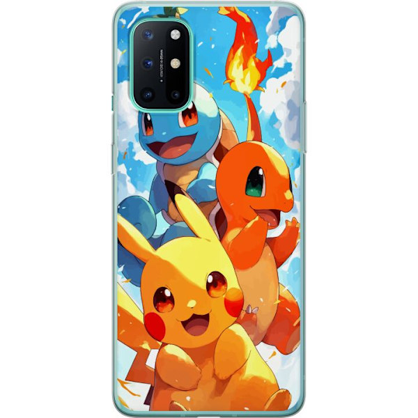 OnePlus 8T Läpinäkyvä kuori Pocket Creatures - innoittanut