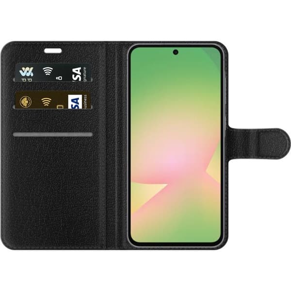 Kompatibel Tegnebogsetui til Samsung Galaxy A57 Robot med röda ögon grå