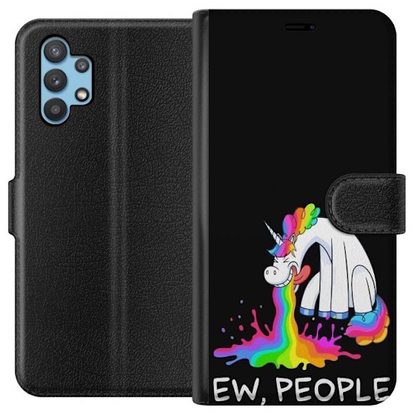 Samsung Galaxy A32 5G Lommeboketui EW People Unicorn