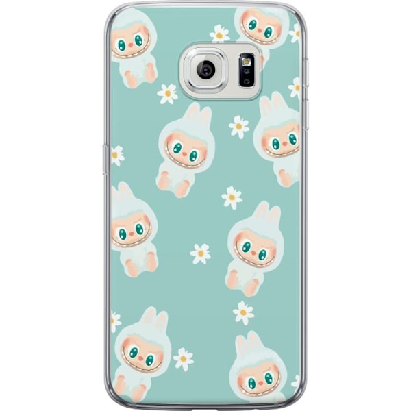 Samsung Galaxy S6 edge Läpinäkyvä kuori Labubu Candy Vibes