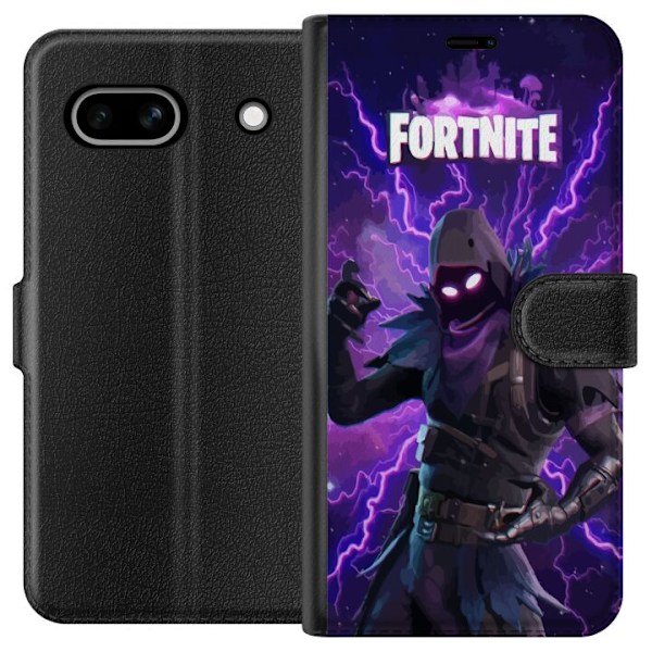 Google Pixel 7a Tegnebogsetui Fortnite Raven