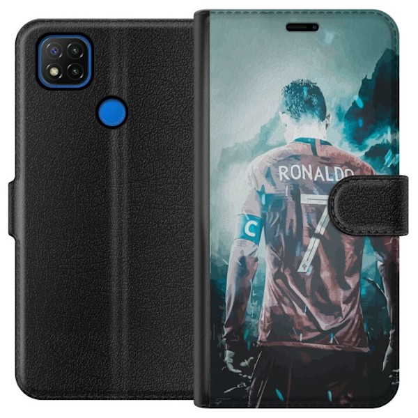 Xiaomi Redmi 9C Lompakkokotelo Ronaldo