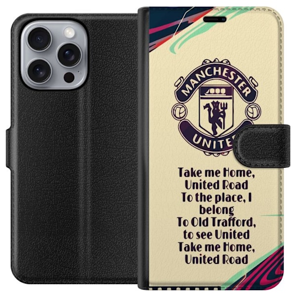 Apple iPhone 16 Pro Max Lommeboketui Manchester United