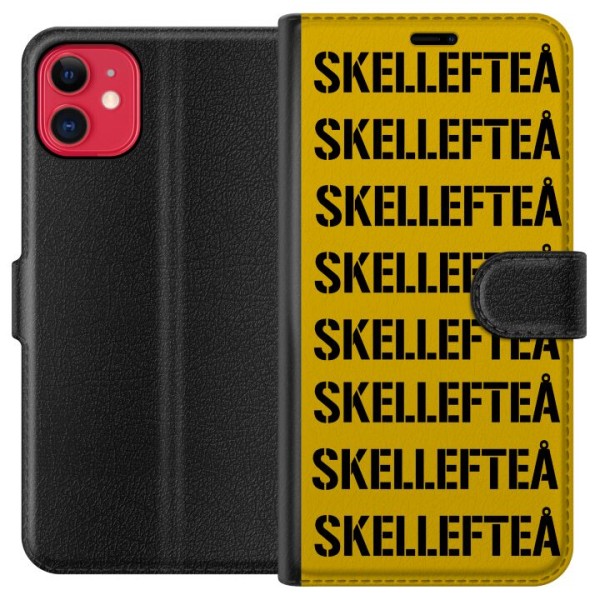 Apple iPhone 11 Plånboksfodral Skellefteå SM GULD